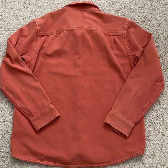 Outerknown Salmon Button Down. Size M. - Picture 2 of 10